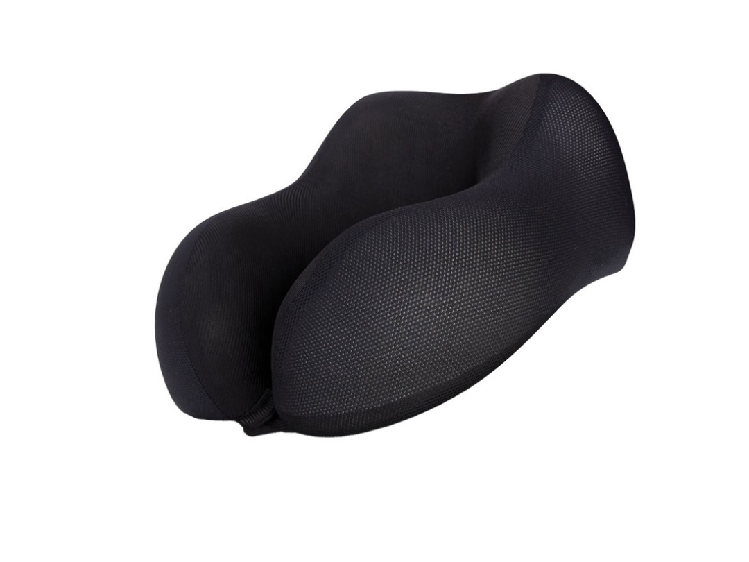 Buy Green Lion Memory Foam Neck Pillow – Black | in Qatar Buy Green Lion Memory Foam Neck Pillow – Black | in Qatar